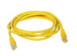 cable de red rj45 amarillo