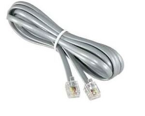 cable rj11 gris