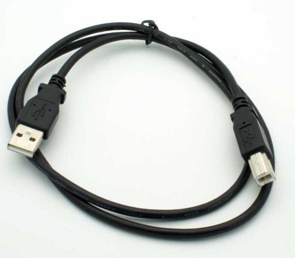 Cable USB negro 1M