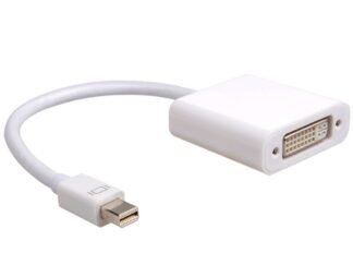 adaptador minidisplay port a dvi