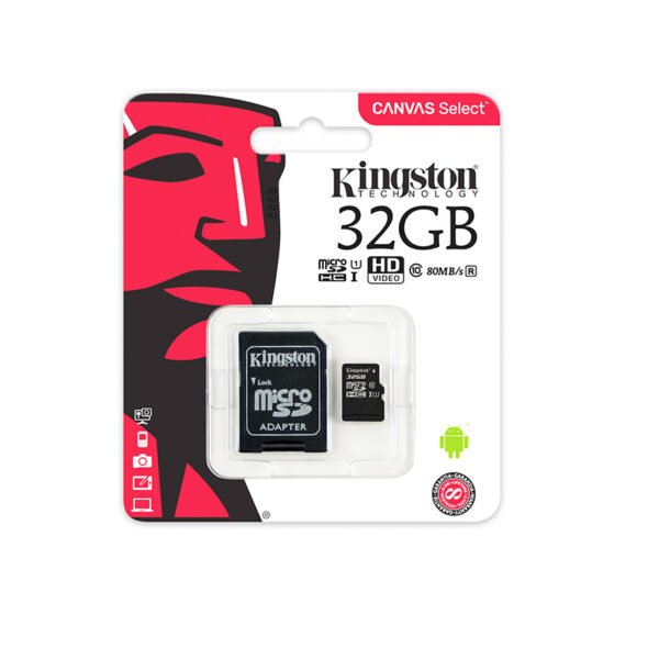 micro sd kingston 32gb clase 10