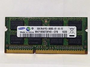 Memoria RAM DDR3 2GB Samsung 1066Mhz