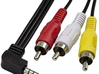 cable rca audio video a plug 3.5mm