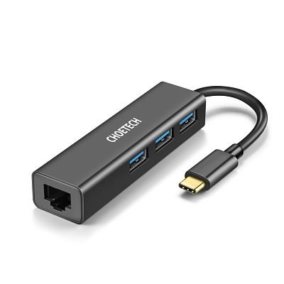 Adaptador USB C a USB 3.0 con Gigabit Ethernet