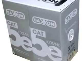 bobina saxxon utp cat 5e 305m blanco