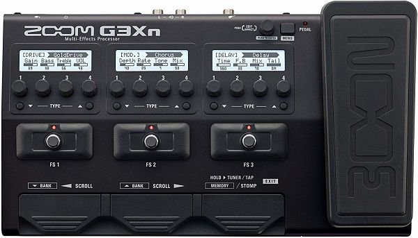 Zoom G3 x N Procesador Multiefectos Con Pedal De Expresion para Guitarristas