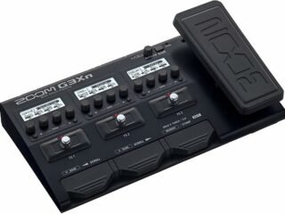 Zoom G3 x N Procesador Multiefectos Con Pedal De Expresion para Guitarristas