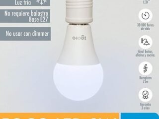 Foco Led 9W Luz Fría