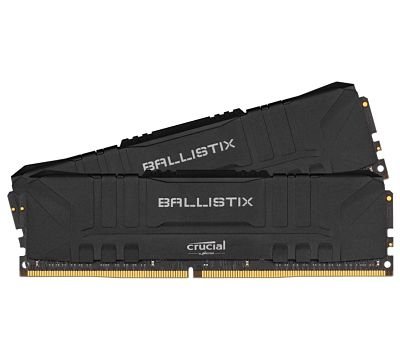 Memoria Ram 16GB (2X8GB) DDR4 3200Mhz Crucial Ballistix Negro