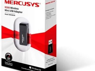 Adaptador Wifi Usb Mercusys 300Mbps