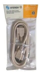 Cable VGA 1.8M Beige Steren
