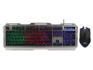 Kit Teclado y Mouse Gamer Yeyian Led Phoenix 3000 Usb Alambrico