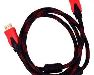 Cable HDMI 1.5m Rojo / Negro