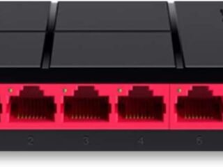 Switch 5 Puertos Gigabit Mercusys Negro