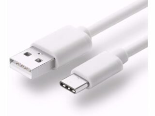 Cable USB Tipo C Blanco 1M - Usado