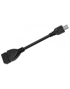 Cable Negro OTG USB A Micro USB - Usado