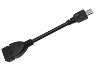 Cable Negro OTG USB A Micro USB - Usado