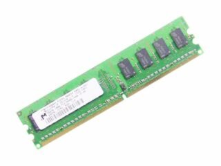 Memoria Ram Micron 256Mb DDR2 533Mhz - Usado