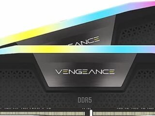 Memoria Ram Corsair Vengeance RGB DDR5 32GB (2x8GB) 5600MHz