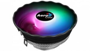 Disipador Aerocool Air Frost RGB Para Intel 115X, 775, 1200, AM5, AM4, AM3, AM3+, AM2, AM2+, FM2, FM1