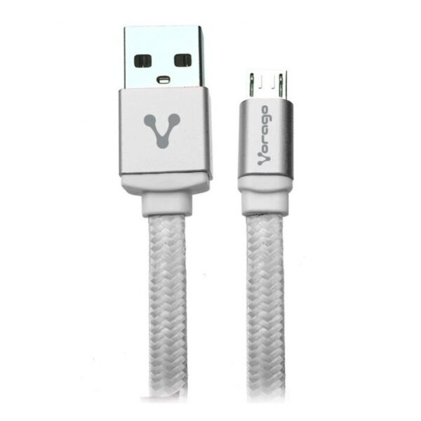 Cable Micro Usb Vorago Blanco 1M