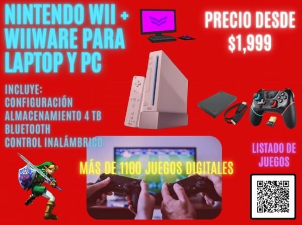 Pack Nintendo Wii + Wiiware