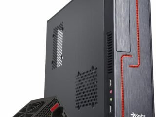 Gabinete Stylos Keelan Slim Sfx + Fuente De Poder De 550w