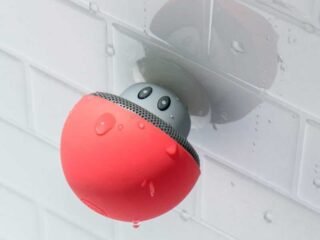 Bocina Mobo Honguito Bluetooth Rojo